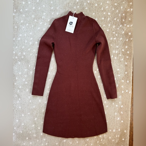 Sezane Ribbed Knit Dress - Picture 3 of 4